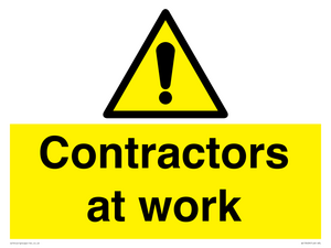 Contractors at work